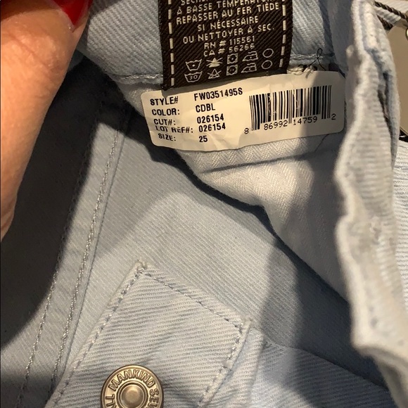 NWT 7 For All Mankind distressed jeans - Picture 7 of 7